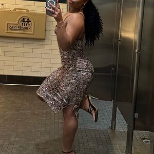 Lace Midi Fashion Nova Dress